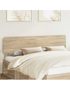 Testiera con testiera Rovere Sonoma 180 cm Legno multistrato