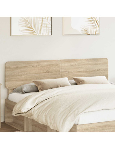 Testiera con testiera Rovere Sonoma 180 cm Legno multistrato