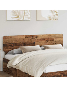 Testiera con testiera Legno vecchio 180 cm Legno multistrato