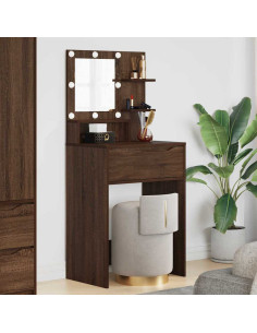 Tavoli da Trucco per Camera da Letto Rovere Marrone