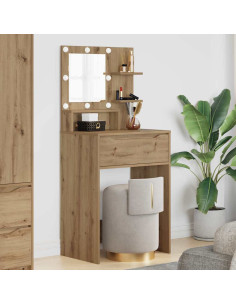 Tavoli da Trucco per Camera da Letto Rovere artigianale