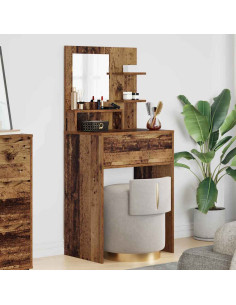 Tavoli da Trucco per Camera da Letto con cassetto Legno vecchio