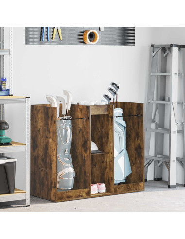 Armadio per Golf Tinta unita Rovere fumé 102 x 45 x 85,5 cm