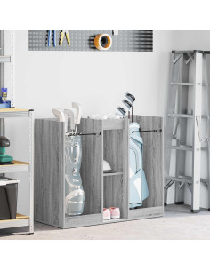 Armadio per Golf Tinta unita Grigio Sonoma 102 x 45 x 85,5 cm