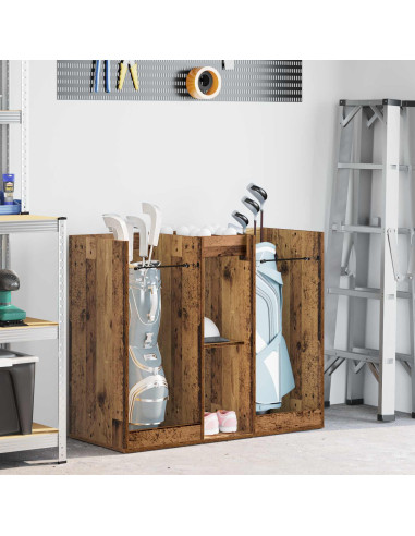 Armadio per Golf Tinta unita Legno vecchio 102 x 45 x 85,5 cm