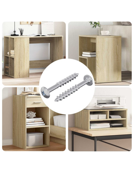 Vite 2 pcs Argento 9,8 x 35 mm Ferro