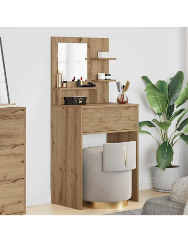 Tavoli da Trucco per Camera da Letto Rovere artigianale