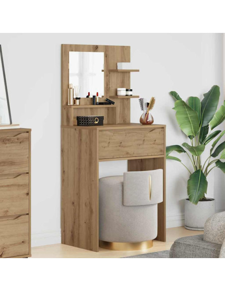 Tavoli da Trucco per Camera da Letto Rovere artigianale