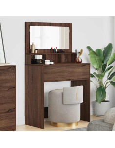 Tavoli da Trucco per Camera da Letto Rovere Marrone