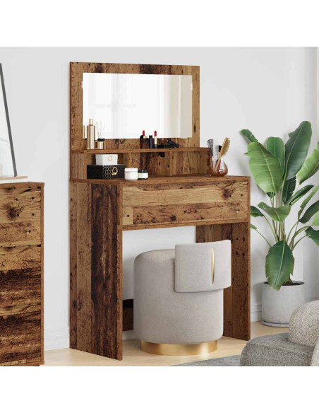 Tavoli da Trucco per Camera da Letto con cassetto Legno vecchio