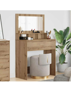 Tavoli da Trucco per Camera da Letto Rovere artigianale