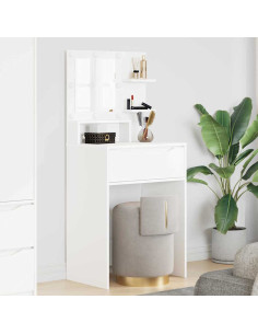 Tavoli da Trucco per Camera da Letto Bianco 80 x 39,6 x 135 cm