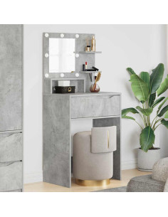 Tavoli da Trucco per Camera da Letto Grigio cemento