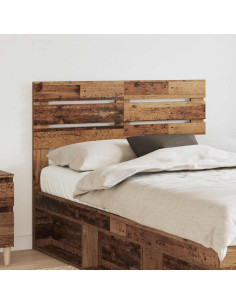 Testiera con testiera Legno vecchio 120 cm Legno multistrato