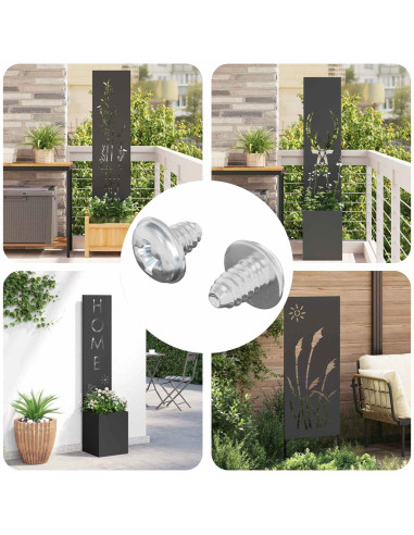 Viti a Brugola 2 pcs Argento M4 x 5 mm Ferro