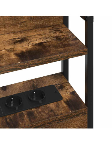 Testata contenitore Rovere fumo 75 cm Legno multistrato