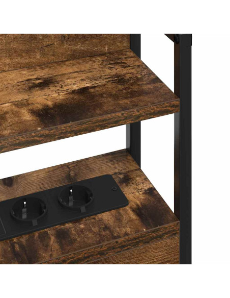 Testata contenitore Rovere fumo 75 cm Legno multistrato