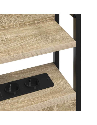 Testata contenitore rovere sonoma 140,5 x 15 x 98 cm