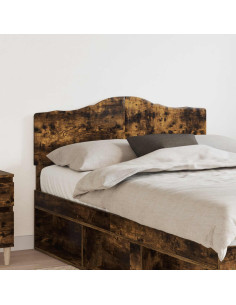 Testiera con testiera Rovere fumé 135 cm Legno multistrato