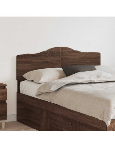 Testiera con testiera Rovere Marrone 135 cm Legno multistrato