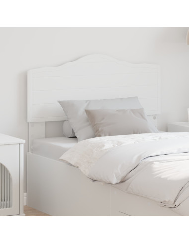 Testiera con testiera Bianco 80 cm Legno multistrato