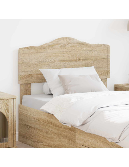 Testiera con testiera Rovere Sonoma 80 cm Legno multistrato