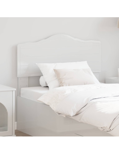 Testiera con testiera Bianco Lucido 100 cm Legno multistrato