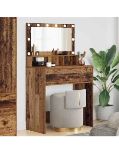 Tavoli da Trucco per Camera da Letto con cassetto Legno vecchio