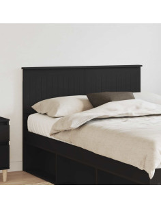 Testiera con testiera Rovere Nero 120 cm Legno multistrato