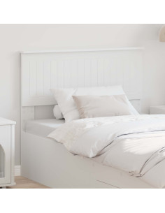 Testiera con testiera Bianco 100 cm Legno multistrato