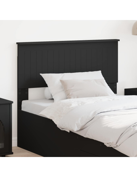 Testiera con testiera Rovere Nero 100 cm Legno multistrato