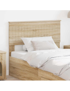 Testiera con testiera Rovere Sonoma 100 cm Legno multistrato