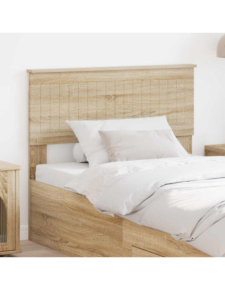 Testiera con testiera Rovere Sonoma 100 cm Legno multistrato