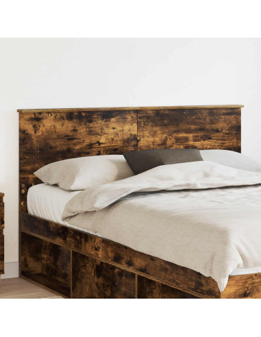 Testiera con testiera Rovere fumé 160 cm Legno multistrato