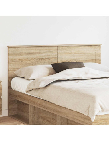 Testiera con testiera Rovere Sonoma 150 cm Legno multistrato