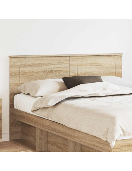 Testiera con testiera Rovere Sonoma 150 cm Legno multistrato