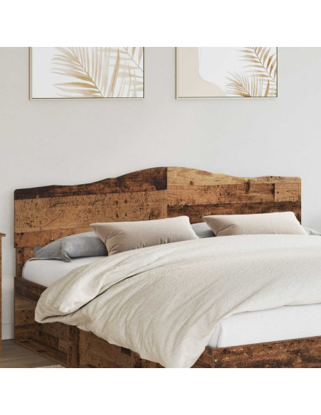 Testiera con testiera Legno vecchio 180 cm Legno multistrato
