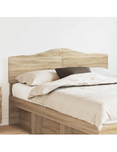 Testiera con testiera Rovere Sonoma 140 cm Legno multistrato