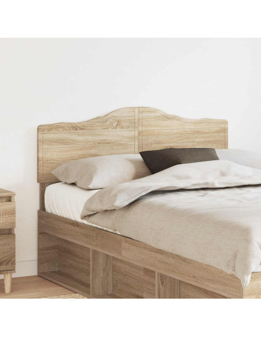 Testiera con testiera Rovere Sonoma 135 cm Legno multistrato