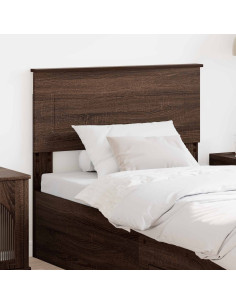 Testiera con testiera Rovere Marrone 100 cm Legno multistrato