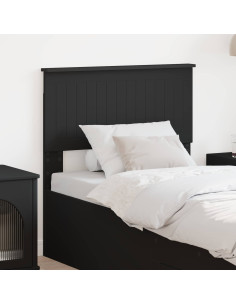 Testiera con testiera Rovere Nero 80 cm Legno multistrato