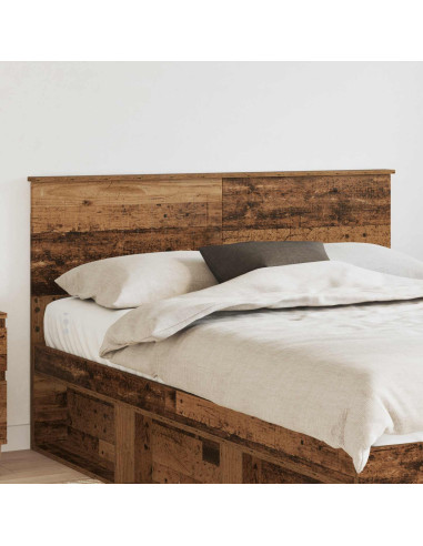 Testiera con testiera Legno vecchio 140 cm Legno multistrato