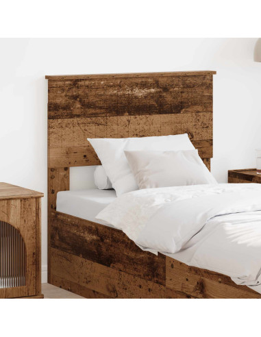 Testiera con testiera Legno vecchio 80 cm Legno multistrato