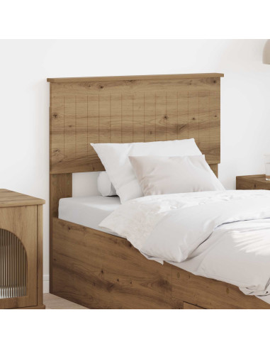 Testiera Rovere artigianale 80 cm Legno multistrato