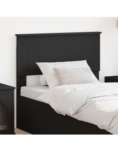 Testiera con testiera Rovere Nero 80 cm Legno multistrato