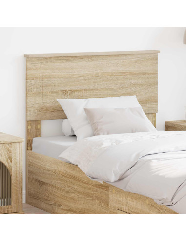 Testiera con testiera Rovere Sonoma 80 cm Legno multistrato