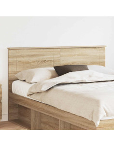 Testiera con testiera Rovere Sonoma 140 cm Legno multistrato