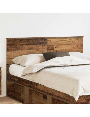 Testiera con testiera Legno vecchio 140 cm Legno multistrato