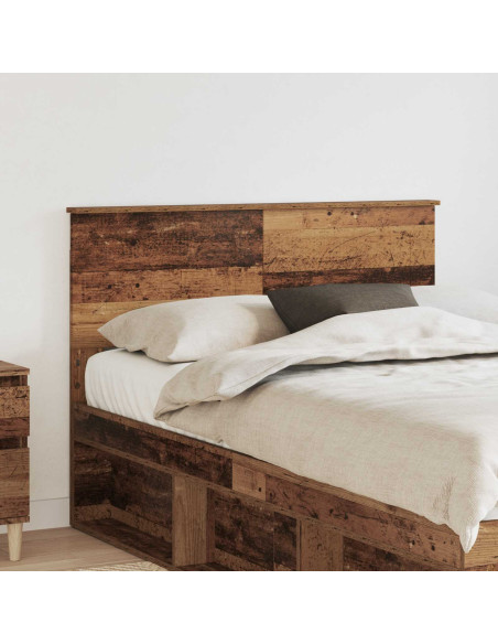 Testiera con testiera Legno vecchio 135 cm Legno multistrato