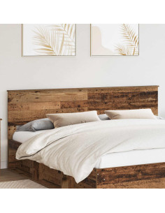 Testiera con testiera Legno vecchio 200 cm Legno multistrato